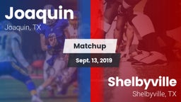 Matchup: Joaquin vs. Shelbyville  2019