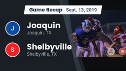 Recap: Joaquin  vs. Shelbyville  2019