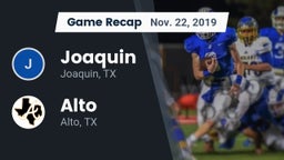 Recap: Joaquin  vs. Alto  2019