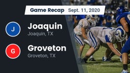 Recap: Joaquin  vs. Groveton  2020