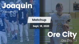 Matchup: Joaquin vs. Ore City  2020