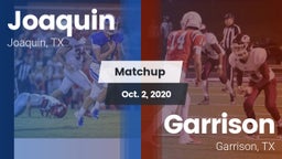 Matchup: Joaquin vs. Garrison  2020
