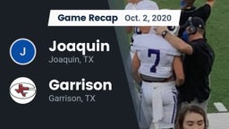 Recap: Joaquin  vs. Garrison  2020