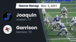 Recap: Joaquin  vs. Garrison  2021