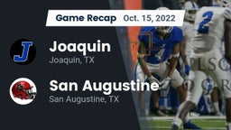 Recap: Joaquin  vs. San Augustine  2022
