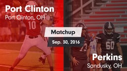 Matchup: Port Clinton vs. Perkins  2016