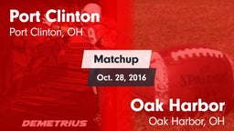 Matchup: Port Clinton vs. Oak Harbor  2016