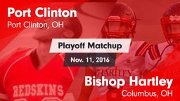 Matchup: Port Clinton vs. Bishop Hartley  2016