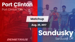 Matchup: Port Clinton vs. Sandusky  2017
