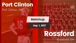 Matchup: Port Clinton vs. Rossford  2017