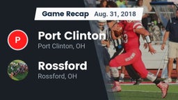 Recap: Port Clinton  vs. Rossford  2018