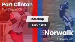 Matchup: Port Clinton vs. Norwalk  2018