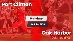 Matchup: Port Clinton vs. Oak Harbor  2018