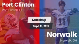 Matchup: Port Clinton vs. Norwalk  2019