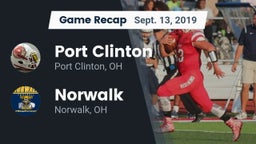 Recap: Port Clinton  vs. Norwalk  2019