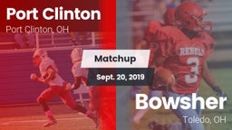 Matchup: Port Clinton vs. Bowsher  2019