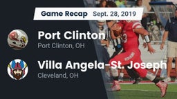 Recap: Port Clinton  vs. Villa Angela-St. Joseph  2019
