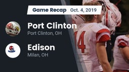 Recap: Port Clinton  vs. Edison  2019