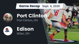 Recap: Port Clinton  vs. Edison  2020