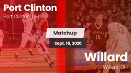 Matchup: Port Clinton vs. Willard  2020