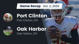 Recap: Port Clinton  vs. Oak Harbor  2020