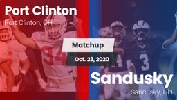Matchup: Port Clinton vs. Sandusky  2020