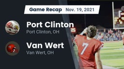 Recap: Port Clinton  vs. Van Wert  2021