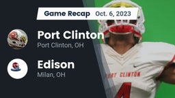Recap: Port Clinton  vs. Edison  2023