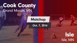 Matchup: Cook County vs. Isle  2016