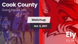 Matchup: Cook County vs. Ely  2017