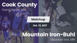 Matchup: Cook County vs. Mountain Iron-Buhl  2017