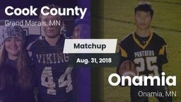 Matchup: Cook County vs. Onamia  2018