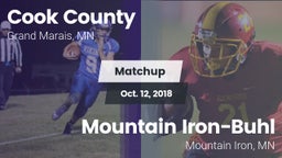 Matchup: Cook County vs. Mountain Iron-Buhl  2018