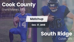 Matchup: Cook County vs. South Ridge  2018