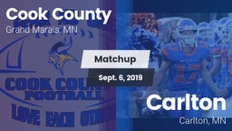 Matchup: Cook County vs. Carlton  2019