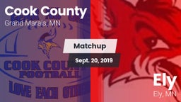 Matchup: Cook County vs. Ely  2019