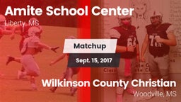 Matchup: Amite vs. Wilkinson County Christian  2017