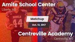 Matchup: Amite vs. Centreville Academy  2017