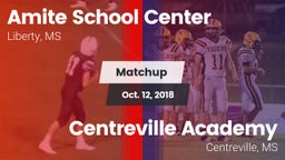 Matchup: Amite vs. Centreville Academy  2018