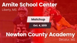 Matchup: Amite vs. Newton County Academy  2019