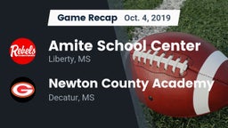 Recap: Amite School Center vs. Newton County Academy  2019