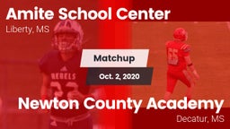 Matchup: Amite vs. Newton County Academy  2020