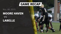 Recap: Moore Haven  vs. LaBelle  2015