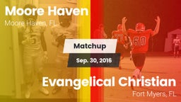 Matchup: Moore Haven vs. Evangelical Christian  2016