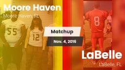 Matchup: Moore Haven vs. LaBelle  2016