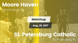 Matchup: Moore Haven vs. St. Petersburg Catholic  2017