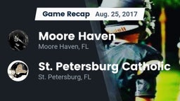 Recap: Moore Haven  vs. St. Petersburg Catholic  2017