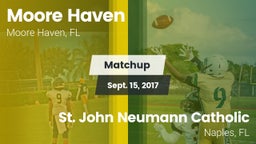 Matchup: Moore Haven vs. St. John Neumann Catholic  2017