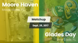 Matchup: Moore Haven vs. Glades Day  2017