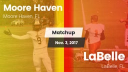 Matchup: Moore Haven vs. LaBelle  2017